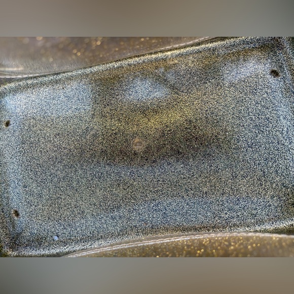 FURLA Oro glam gold glitter bag! - Picture 8 of 16